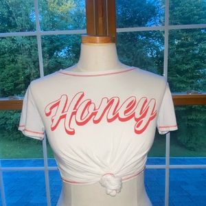 Honey Cropped Tshirt